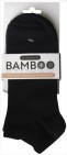 Bamboo Organic Airco Shortsokken Zwart Maat 35-38 3 paar