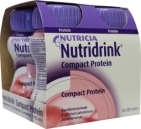 Nutridrink Compact proteine aardbei 4x125g