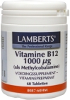 Lamberts Vitamine B12 methylcobalamine 1000 ug 60 tabletten