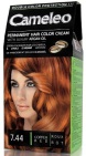 Cameleo Haarkleuring permanente creme kleuring koper rood 7.44 1 stuk