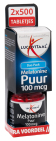 Lucovitaal Melatonine Puur 100 MCG Duo Pack 2x500 Tabletten