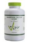 Vitiv Magnesium Calcium Zink 200 tabletten