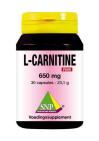 SNP L-Carnitine 650 mg puur 30 Capsules