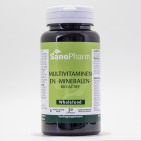 Sanopharm Multivitaminen/Mineralen Wholefood 30 capsules