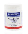 Lamberts Vitamine D 1000IE 25 mcg 120 capsules