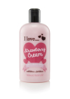 I Love Cosmetics Bath & Shower Strawberry Cream 500ml