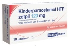 Healthypharm Paracetamol Zetpil 120mg 10zp