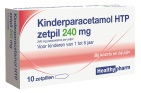 Healthypharm Paracetamol Zetpil 240mg 10zp