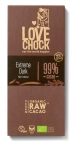 Lovechock Extreme Dark 99% Cacao 70 Gram