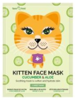Montagne Jeunesse Kitten sheet face mask cucumber & aloe 1 stuk