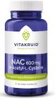 Vitakruid NAC 600mg N-Acetyl-L-Cysteine 60 capsules