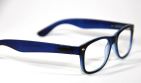 melleson eyewear Leesbril Wayfarer Mat Blauw +2.00 1 stuk