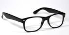 melleson eyewear Leesbril Wayfarer Glans Zwart +1.50 1 stuk