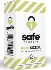 Safe King Size XL Extra Long & Wide Condooms  10st