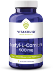 Vitakruid Acetyl-l-carnitine 500 mg 90 Vega Capsules