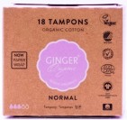 Ginger Organic Tampons Normal Bio 18st