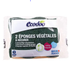 Ecodoo Schuurspons plantaardig 2st