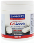 Lamberts CalAsorb (Calcium Citraat) & Vitamine D3 180tb