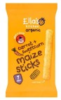 ella's kitchen Maize Sticks Carrot Sweetcorn 7+ Maanden Bio 16g