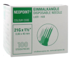 neopoint Injectienaald Steriel 0.8 x 40 100st