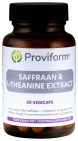 Proviform Saffraan 30mg active & theanine extract 30 Vegicapsules