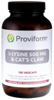 Proviform L-lysine 500 mg & Cat's Claw 180 Vegicaps