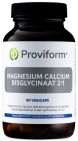 Proviform Magnesium calcium bisglycinaat 2:1 & D3 60 Vegicapsules