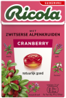 Ricola Cranberry Suikervrij 20 x 50gr