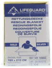 lifeguard Reddingsdeken Goud/Zilver 160 x 210 1 Stuk