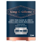 King C Gillette King C Gillette Mesjes double ed 10 Stuks