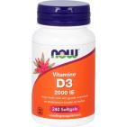 Now Vitamine D3 2000IE 240 softgels