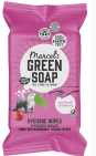 Marcels Green Soap Cleansing Whipes Patchouli & Cranberry bio 60 stuks