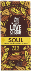 Lovechock Soul Vegan Pure Chocolade Karamel Zeezout 70gr