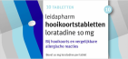 Leidapharm Hooikoortstabletten 10 mg 7 tabletten