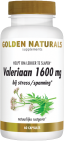 Golden Naturals Valeriaan 1600mg 60ca