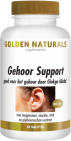 Golden Naturals Gehoor Support 60 veganistische tabletten