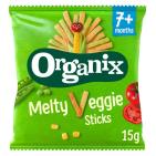 organix goodies Melty Veggie Sticks 7+ Maanden Bio 15 Gram