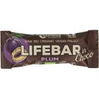 Lifefood Lifebar Inchoco Plum Bio 40 Gram