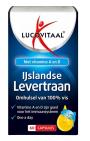Lucovitaal Ijslands Levertraan 60 capsules