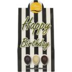 Voor Jou Cadeau doos black & white happy birthday 100G
