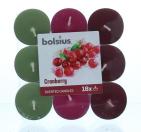 Bolsius Geurtheelicht Multi Colour Brick 18 Cranberry 18 Stuk