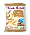 Le Pain Des Fleurs Chips gepoft pinda -30% zout bio glutenvrij vegan 75G