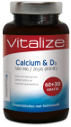 Vitalize Calcium & D3 90 Kauwtabletten