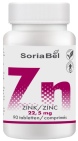 Soria Natural Zink bio-actief 22,5 mg 90 Tabletten