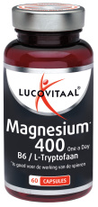 Lucovitaal Magnesium 400mg L-Tryptofaan 60 capsules