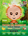 Montagne Jeunesse Face Mask Orangutan 1st