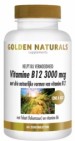 Golden Naturals Vitamine B12 3000mcg 60zt