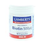 Lamberts Biotin 500 mcg 90 vegetarische capsules