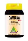 SNP Damiana Extract 2500 mg puur 60 capsules