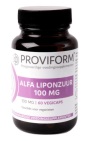 Proviform Alfa Liponzuur 100mg 60 Vegetarische Capsules